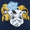 North carolina tar heels cooperstown full snap satin varsity jacket 1