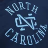 North carolina tar heels cooperstown full snap satin varsity jacket