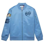 North Carolina Tar Heels Vintage Blue Satin Jacket