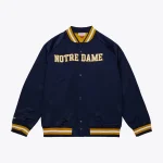 Notre Dame Fighting Irish Throwback Wordmark Satin Jacket