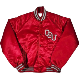 Ohio state buckeyes 80s red jacket photoroom