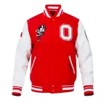 Ohio State Buckeyes Classic Wool/Leather Jacket