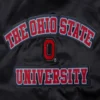 Ohio state buckeyes womens classic black satin patches
