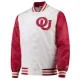 Oklahoma sooners the legend black satin varsity jacket 2