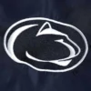 Penn state nittany lions navy satin varsity jacket 3