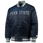 Penn State Nittany Lions O-Line Navy Satin Jacket