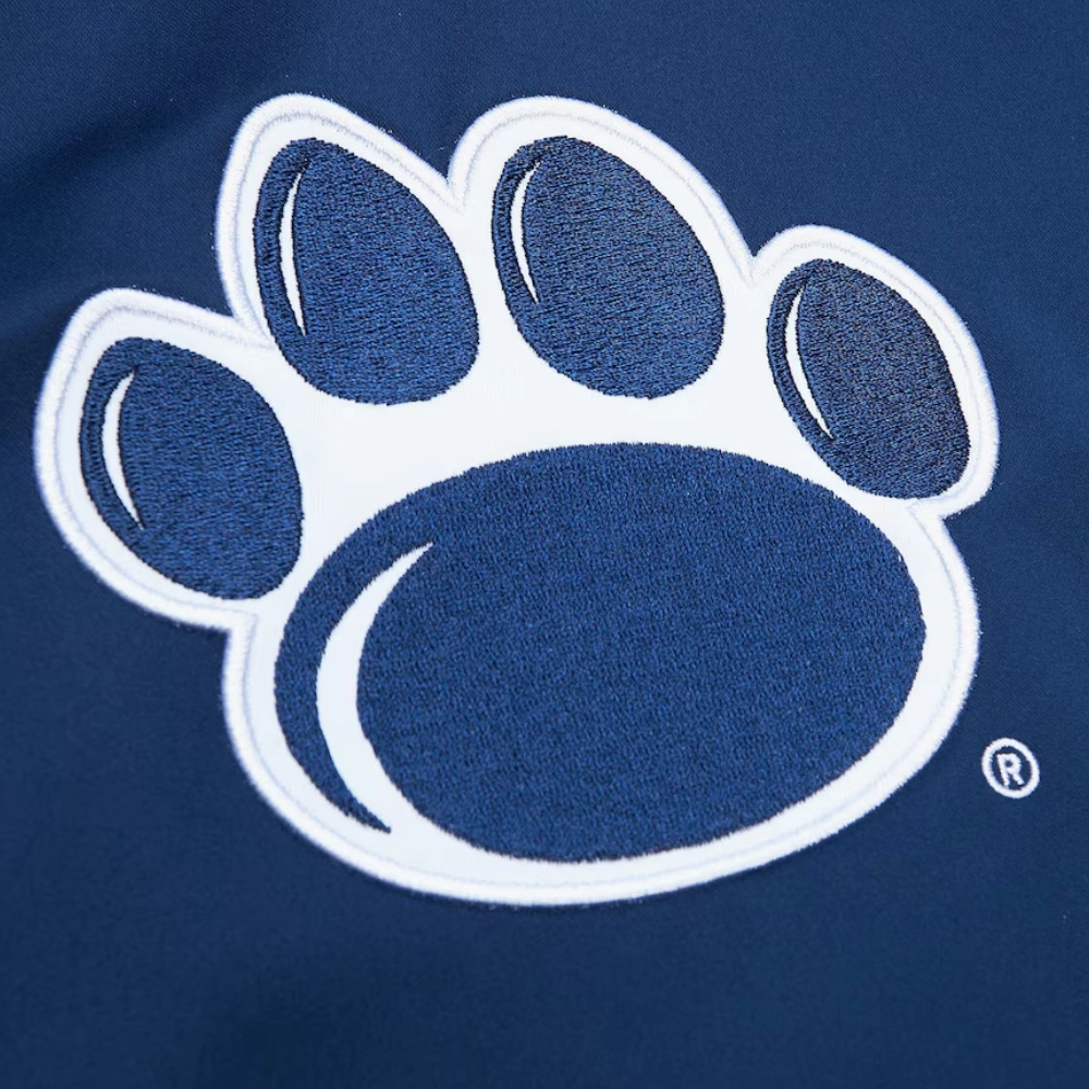Penn state nittany lions og 20 full snap satin varsity jacket 1