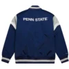 Penn state nittany lions og 20 full snap satin varsity jacket 2
