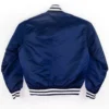 Penn state nittany lions university navy satin varsity jacket 2