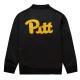Pittsburgh panthers louis riddick black satin varsity jacket 3