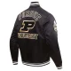 Purdue boilermakers classic black satin