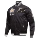 Purdue boilermakers classic black varsity jacket
