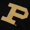 Purdue university boilermakers bomber black satin varsity jacket 1
