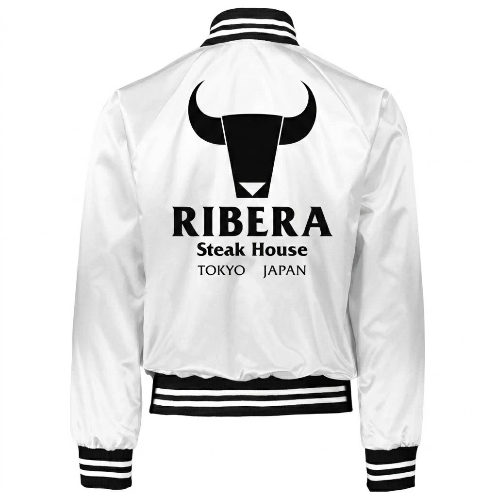 Ribera steakhouse white jacket