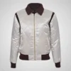 Ryan gosling drive 2011 white jacket