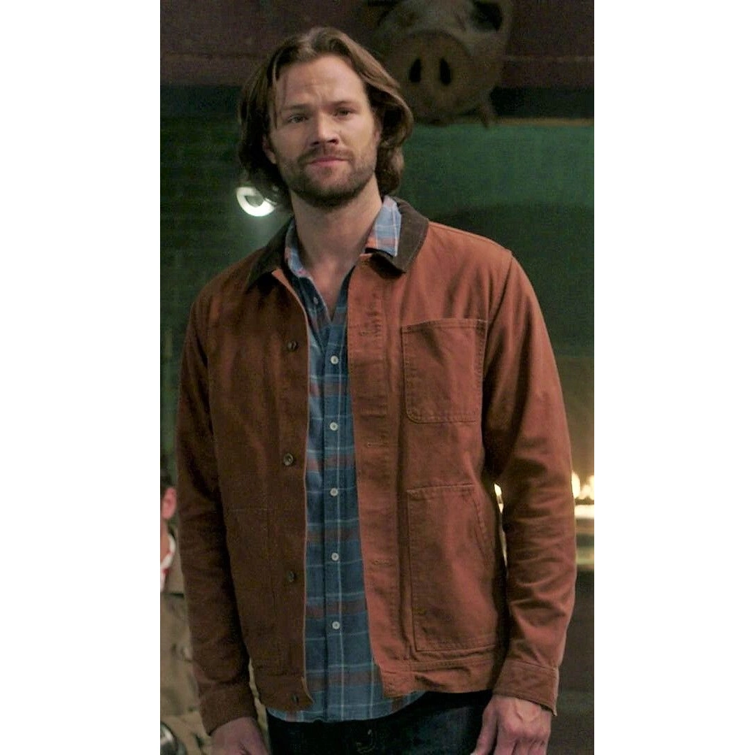Sam winchester brown cotton jacket