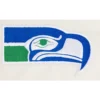 Seattle seahawks retro classic full snap satin patch logo