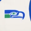 Seattle seahawks retro classic wool leather patch design