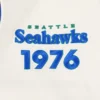 Seattle seahawks retro classic wool leather patch logo