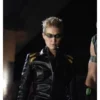 Smallville black canary leather jacket