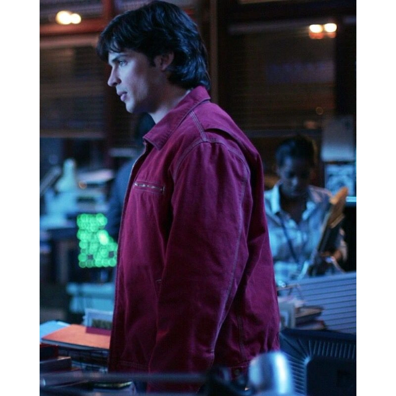 Smallville clark kent red jacket