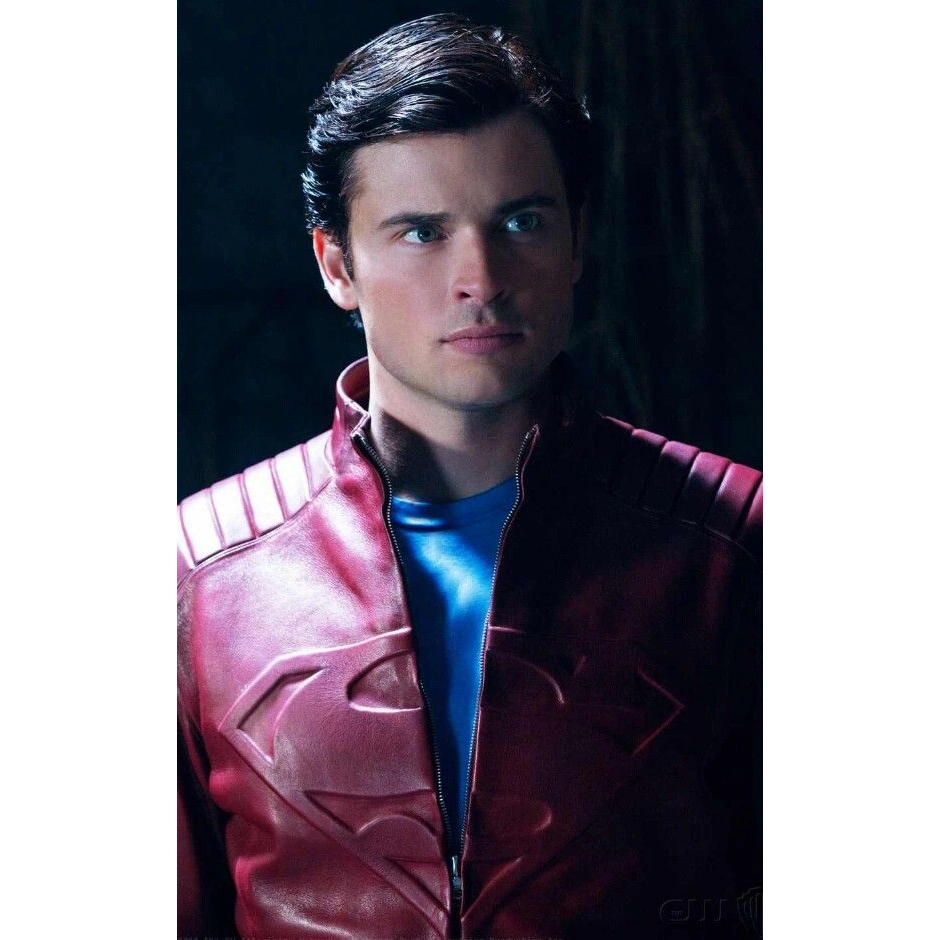 Smallville superman leather jacket