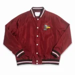 South Carolina Gamecocks Retro Script Maroon Satin Jacket