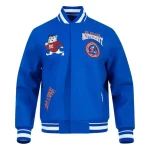 South Carolina State Bulldogs Classic Blue Wool Varsity Jacket