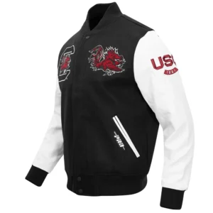 South carolina state bulldogs classic blackwhite varsity jacket