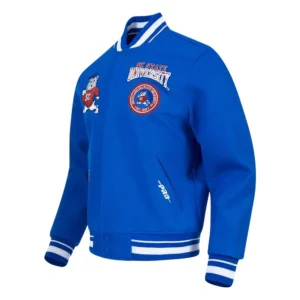 South carolina state bulldogs classic blue varsity jacket