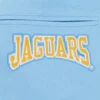 Southern jaguars crest emblem blue wool logo