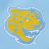 Southern jaguars crest emblem blue wool varsity patch
