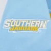 Southern jaguars crest emblem blue wool varsity team patch logo