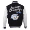 Southern jaguars hbcu vintage wool leather jacket