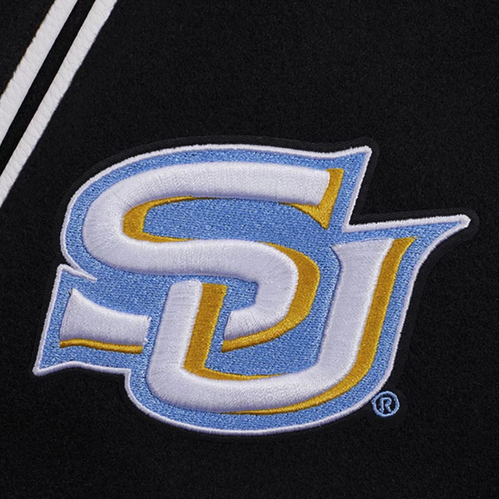 Southern jaguars hbcu vintage wool leather patches