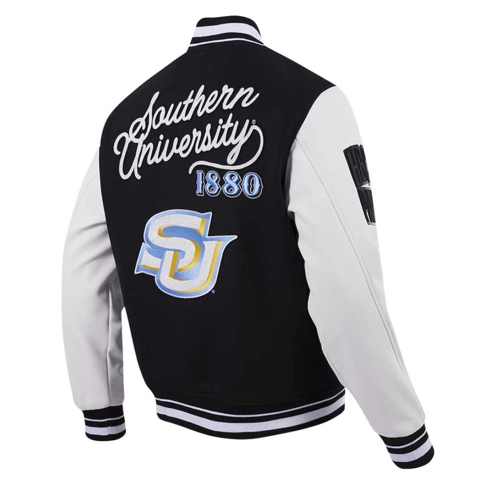 Southern jaguars hbcu vintage wool varsity jacket