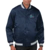 Super bowl lvii locker room satin varsity jacket navy 4