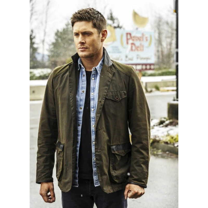Supernatural dean winchester dark brown jacket