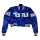 Tennessee state tigers womans blue satin varsity jacket 2