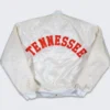 Tennessee volunteers 80s white bomberr satin varsity jacket 2