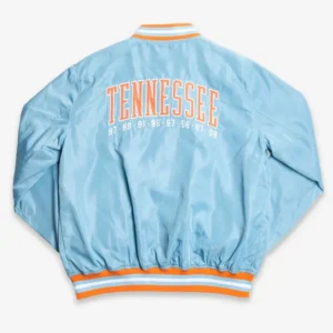 Tennessee volunteers championship blue satin varsity jacket 1
