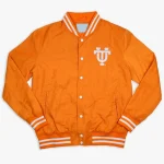 Tennessee Volunteers Script Orange Satin Varsity Jacket