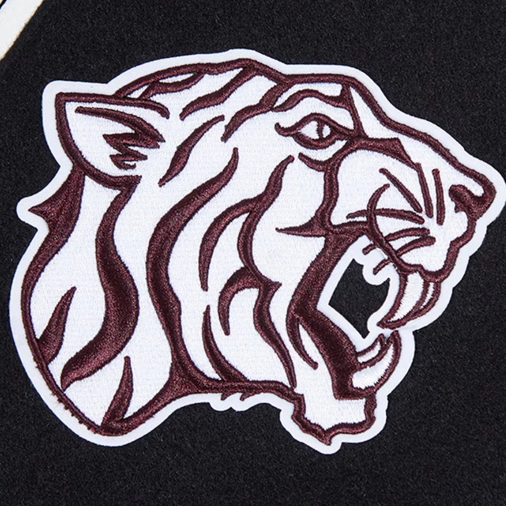 Texas southern tigers hbcu vintage wool leather patch