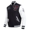 Texas southern tigers hbcu vintage wool leather varsity jacket