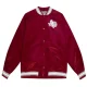 Texas southern university cardinal red satin varsity jacket 1