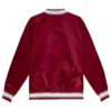 Texas southern university cardinal red satin varsity jacket