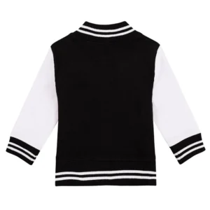 Texas tech raiders black satin varsity jacket 2