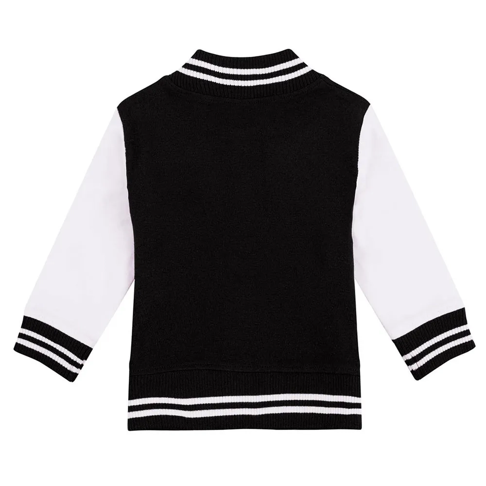 Texas tech raiders black satin varsity jacket 2