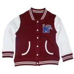 Memphis Tigers Vintage Maroon/White Wool Jacket