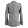 Twilight edward cullen gray peacoat